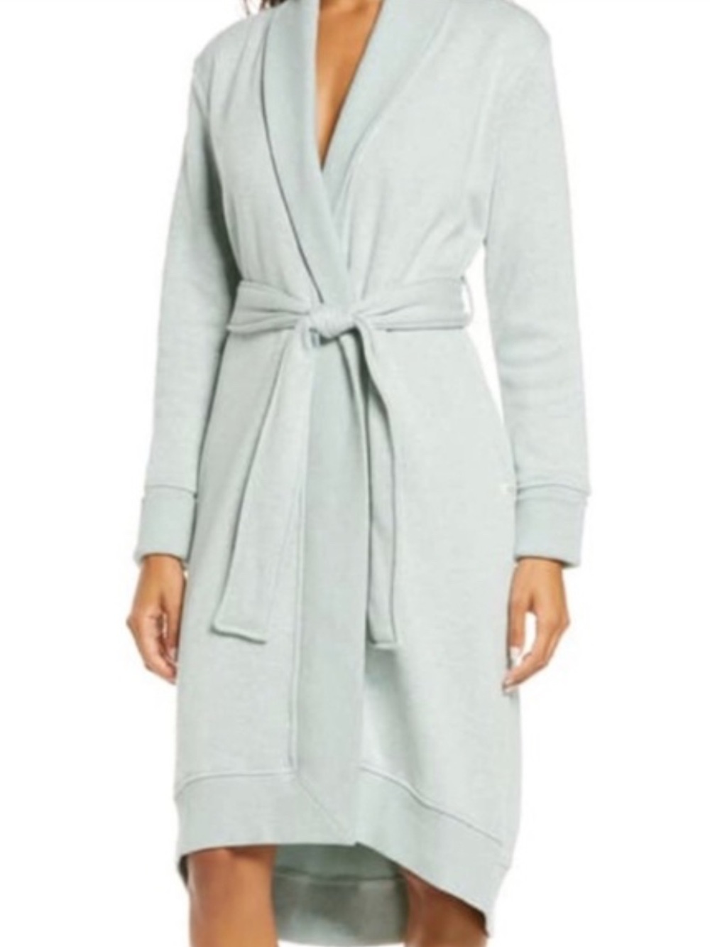 UGG Cozy Belted Robe - Light Sage XS